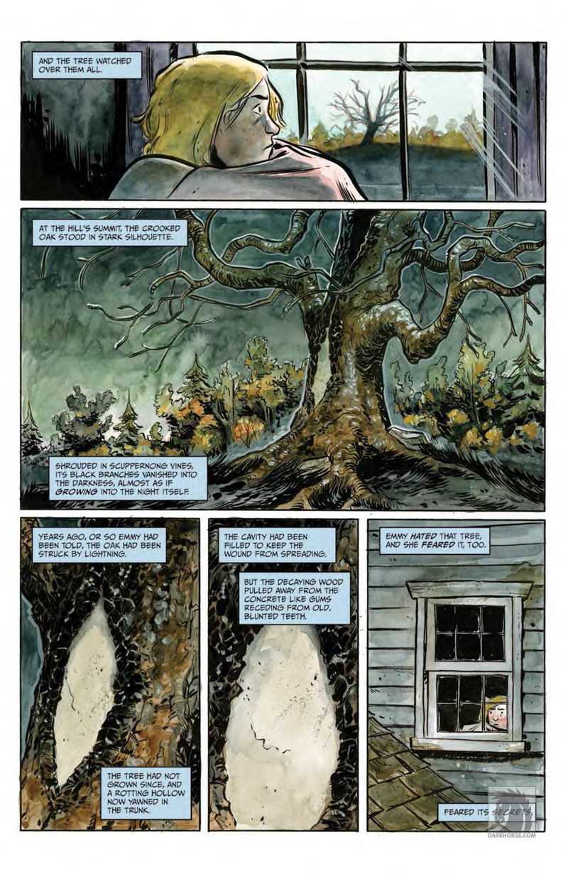 Illustration for article titled Read the Entirety of Harrow County #1, One of 2015's Best Horror Comics, Here for Free!